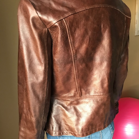 Vintage guess leather jacket - Picture 7 of 8